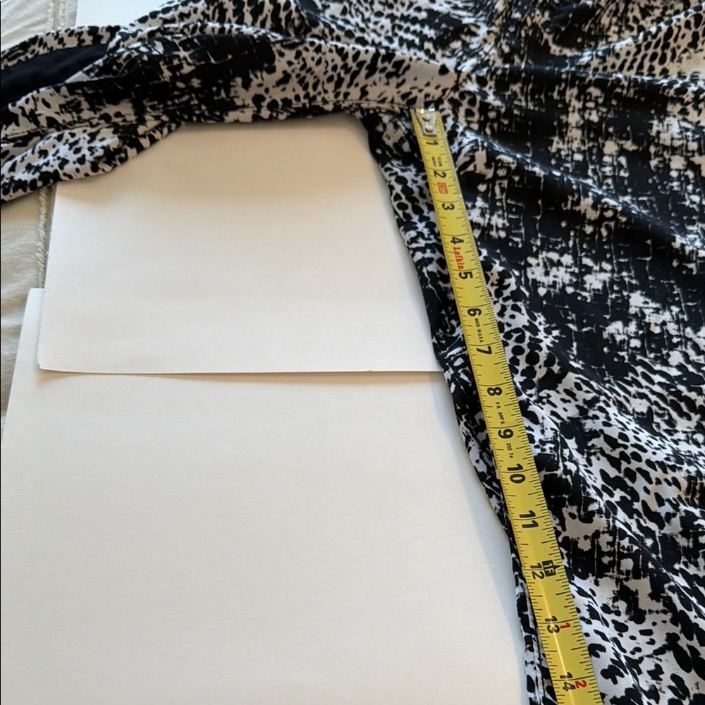 Black & White Patterned womens Jogger Pants - Picture 6 of 7